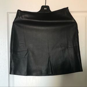Mango leather skirt. Never worn
